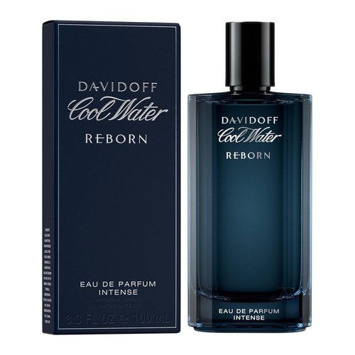 Davidoff Cool Water Reborn Eau de Parfum Intense - Woody Men's Cologne with Galbanum, Amber & Vetiver Notes - Long-Lasting Fragrance