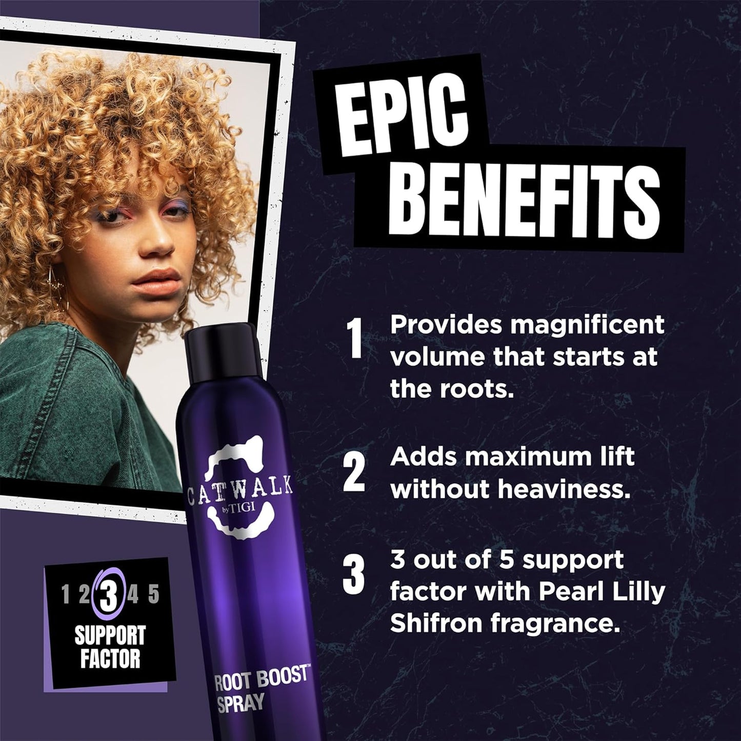 TIGI Catwalk Root Boost Spray - Volumizing Hair Spray for Full-Bodied Style | 8.5 oz