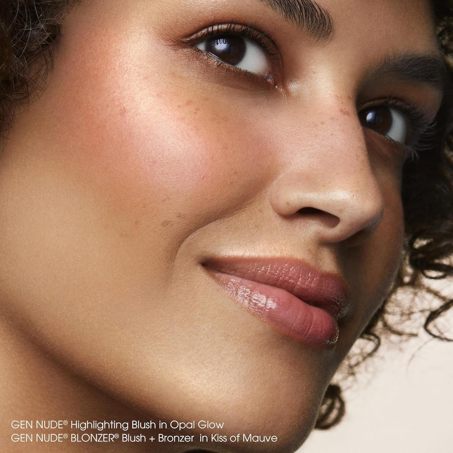 bareMinerals Gen Nude Blush - 2-in-1 Blush & Highlighter Hybrid, Silky Blendable Makeup, All-Day Wear