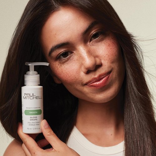 Paul Mitchell Gloss Drops | Shine Serum for Frizz-Free Polish | Brilliant Shine for Medium to Coarse Hair