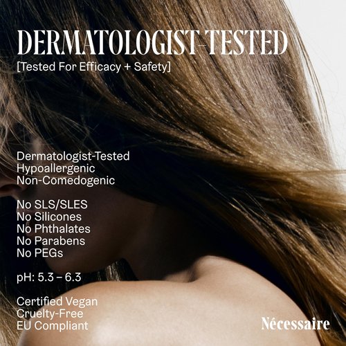 Nécessaire Rosemary Shampoo – Multi-Protein Strengthening Shampoo with Rosemary Oil, Ceramides + Proteins – Gentle Gel Cleanse for Thinning Hair, Breakage – Sulfate-Free + Color-Safe. 3.4 oz