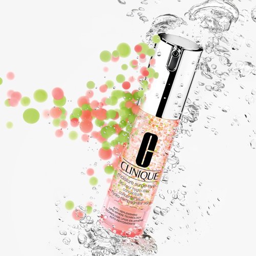 Clinique Moisture Surge Eye Gel - 96-Hour Hydro-Filler Concentrate | Hydrating & Brightening, 0.5 Fl Oz
