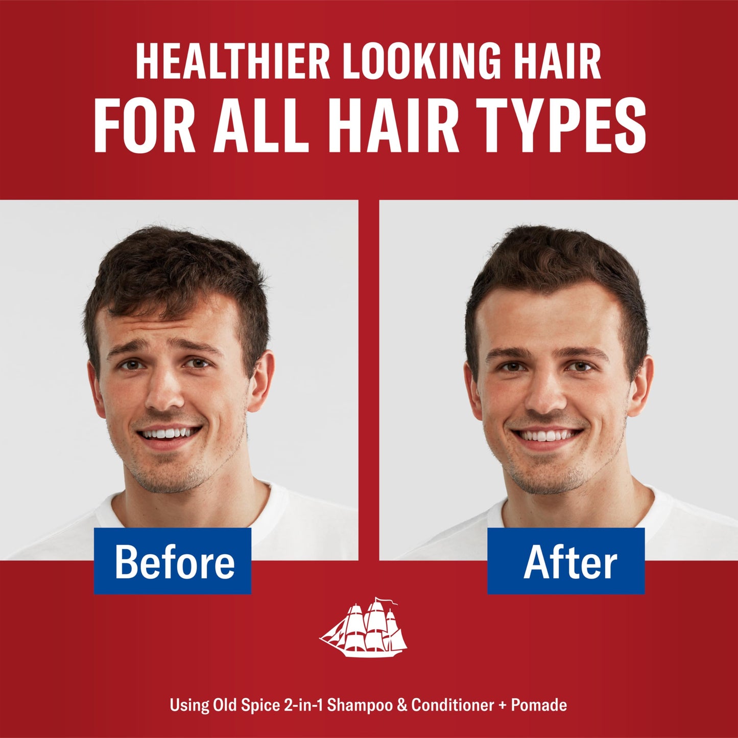 Old Spice Classic Pomade for Men, Medium Hold with Low Shine, 2.22 oz