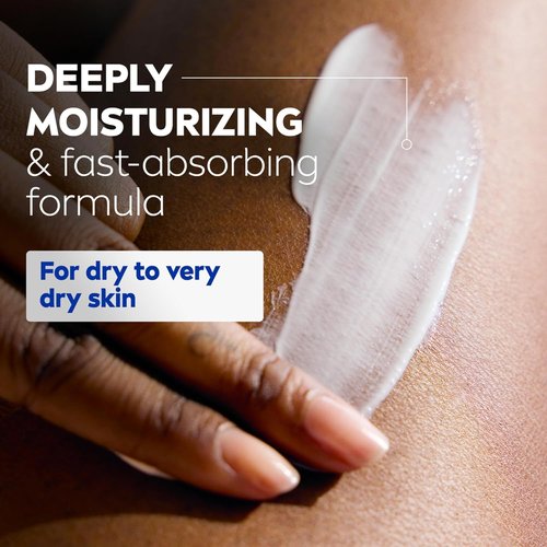 NIVEA Nourishing Hydration Body Lotion - Firming Q10 & Vitamin C, 16.9 Fl Oz Pump for Dry Skin