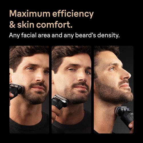 Braun Series 9 PRO+ Electric Shaver - Pro SensoAdapt Technology | 6-in-1 SmartCare Center, Black