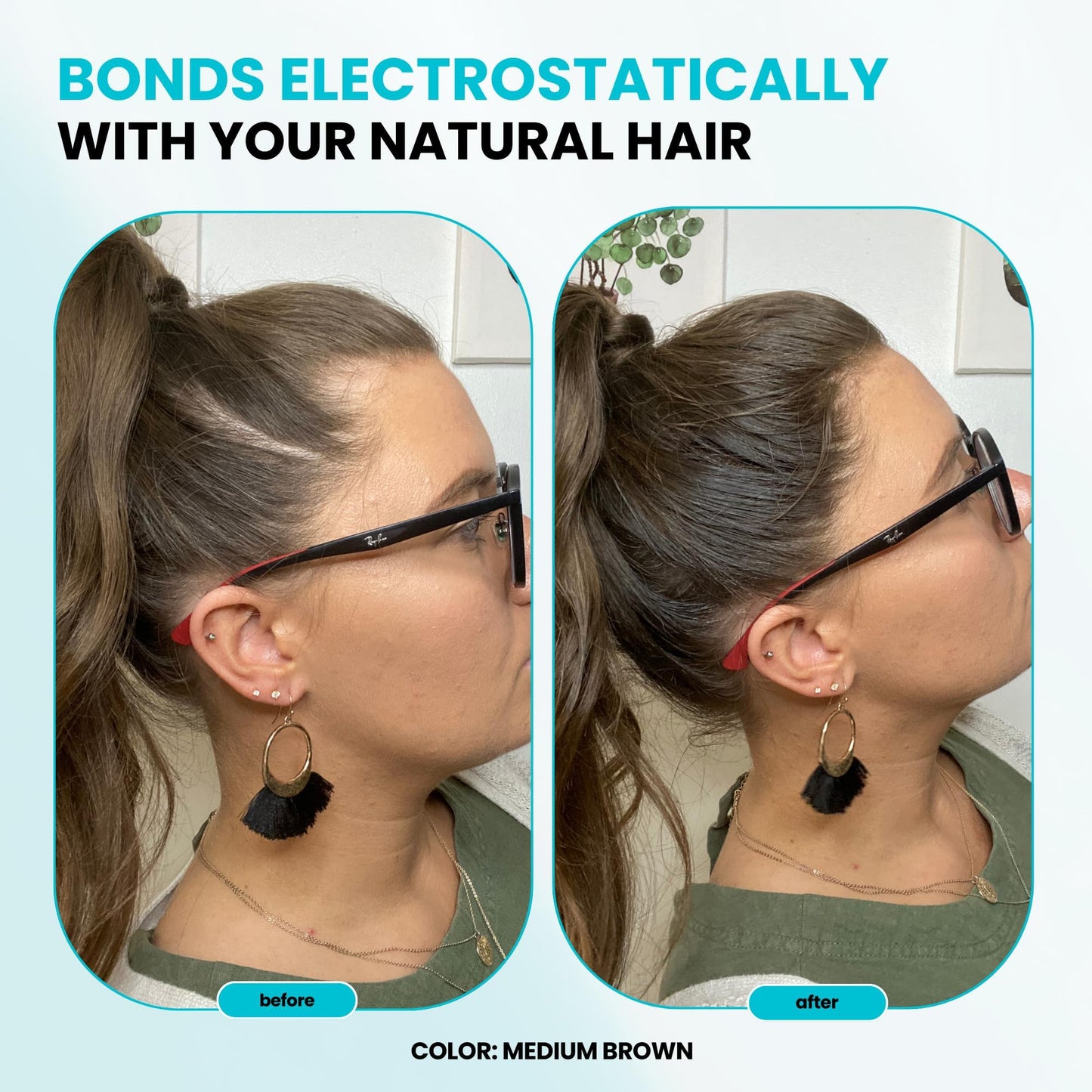 SURETHIK Hair Fibers, 30g (Auburn), Fills Thinning Hair for Visibly Fuller Look, Conceals Bald Spots, Natural Look, For Men & Women