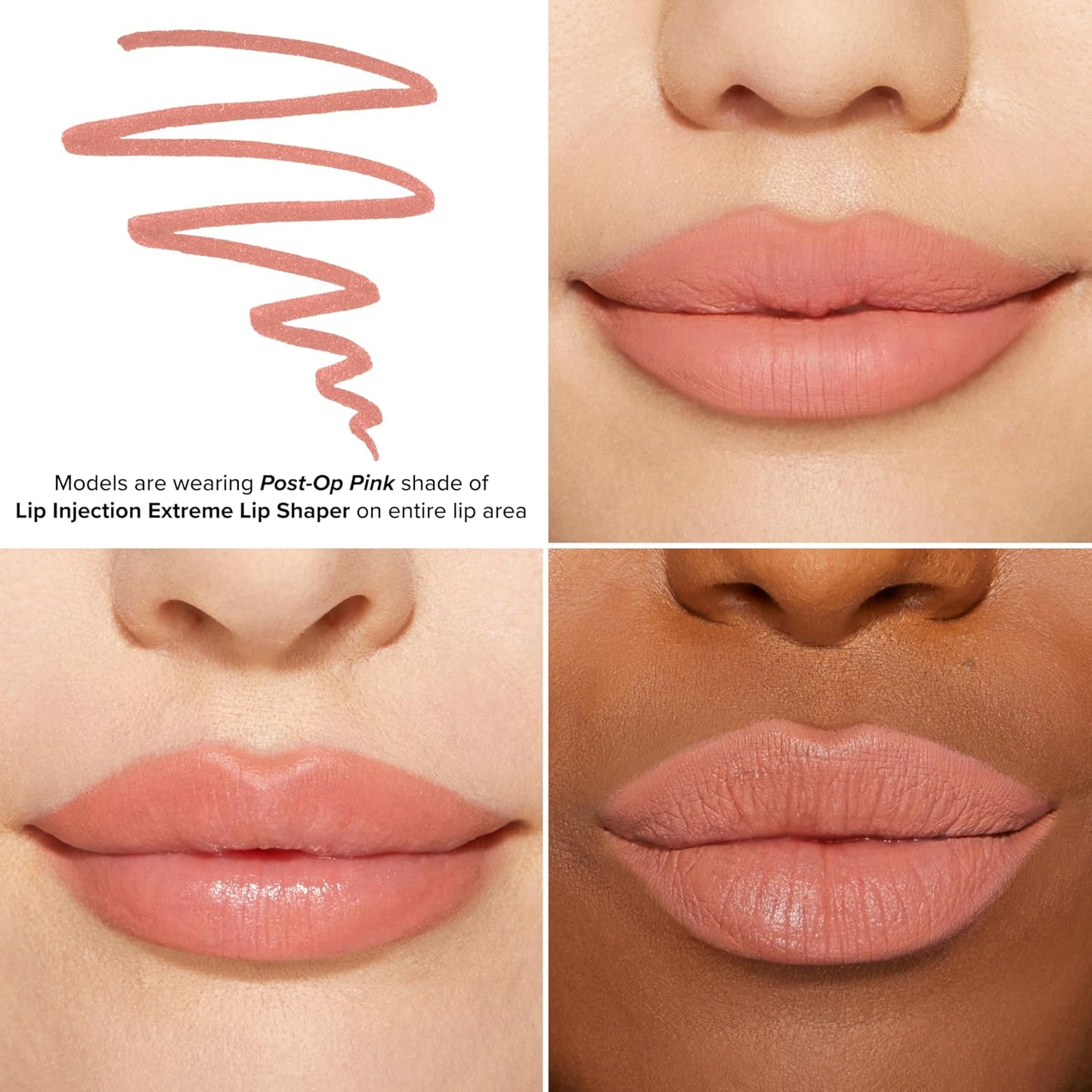 Too Faced Lip Injection Extreme Lip Shaper - Waterproof Plumping Liner Pencil, 0.01 Ounce