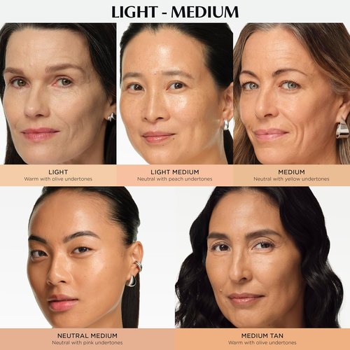 IT Cosmetics CC+ Nude Glow Foundation | Medium Coverage SPF 40 with Niacinamide & Hyaluronic Acid - 1.08 fl oz