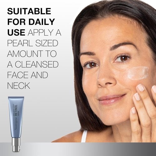 Neutrogena Rapid Wrinkle Repair Serum - Anti-Aging Face Treatment with Retinol & Hyaluronic Acid | 1 fl. oz