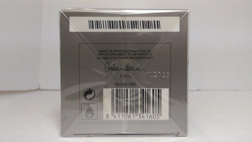 Carolina Herrera 212 Men EDT Spray - Fresh Sandalwood & Spicy Pepper Notes | 3.4 oz Fragrance