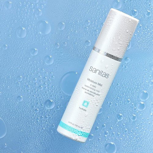 Sanitas Skincare Moisture Mist - Hydrating Spray with Hyaluronic Acid & Beta Glucan | 3.4 Ounces