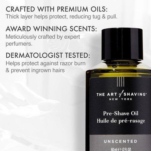Art Of Shaving Pre-Shave Beard Oil - Nourishing Formula for Smooth Shaving