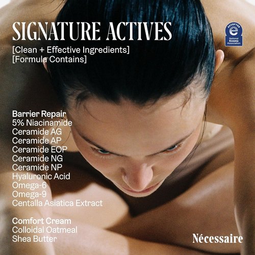 Nécessaire The Body Cream - Rich Barrier Repair With 5% Niacinamide & 5 Essential Ceramides | 200 ml / 6.8 fl oz