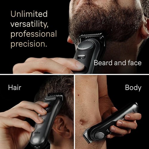 Braun Series 9 Grooming Kit - 13-in-1 Beard Trimmer, Body Groomer & Hair Clipper for Men | Model 9440