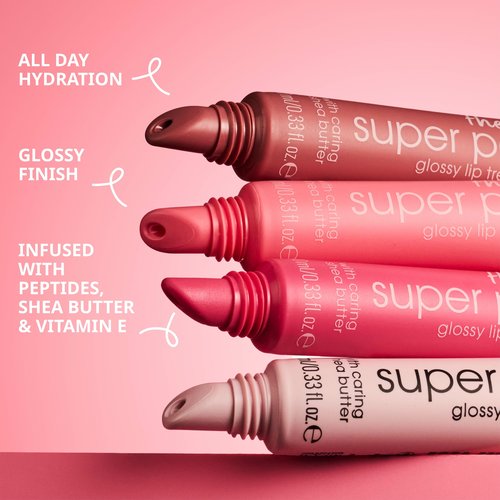 essence | The Super Peptide Glossy Lip Treatment | Hydrating, Nourishing and Non-Sticky | Vegan, Gluten Free and Cruelty Free