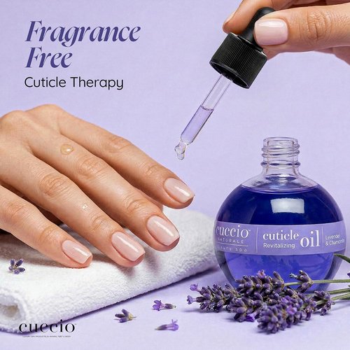 Cuccio Naturale Revitalizing Cuticle Oil - Lightweight Lavender & Chamomile Hydrating Conditioner | 2.30 Fl Oz