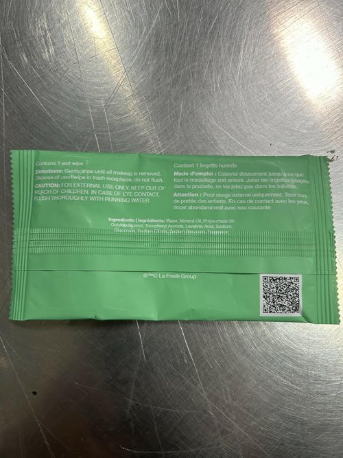 LA Fresh Makeup Remover Wipes - Vitamin E Infused for Face, Eyes & Lips | 200 Count Travel Pack