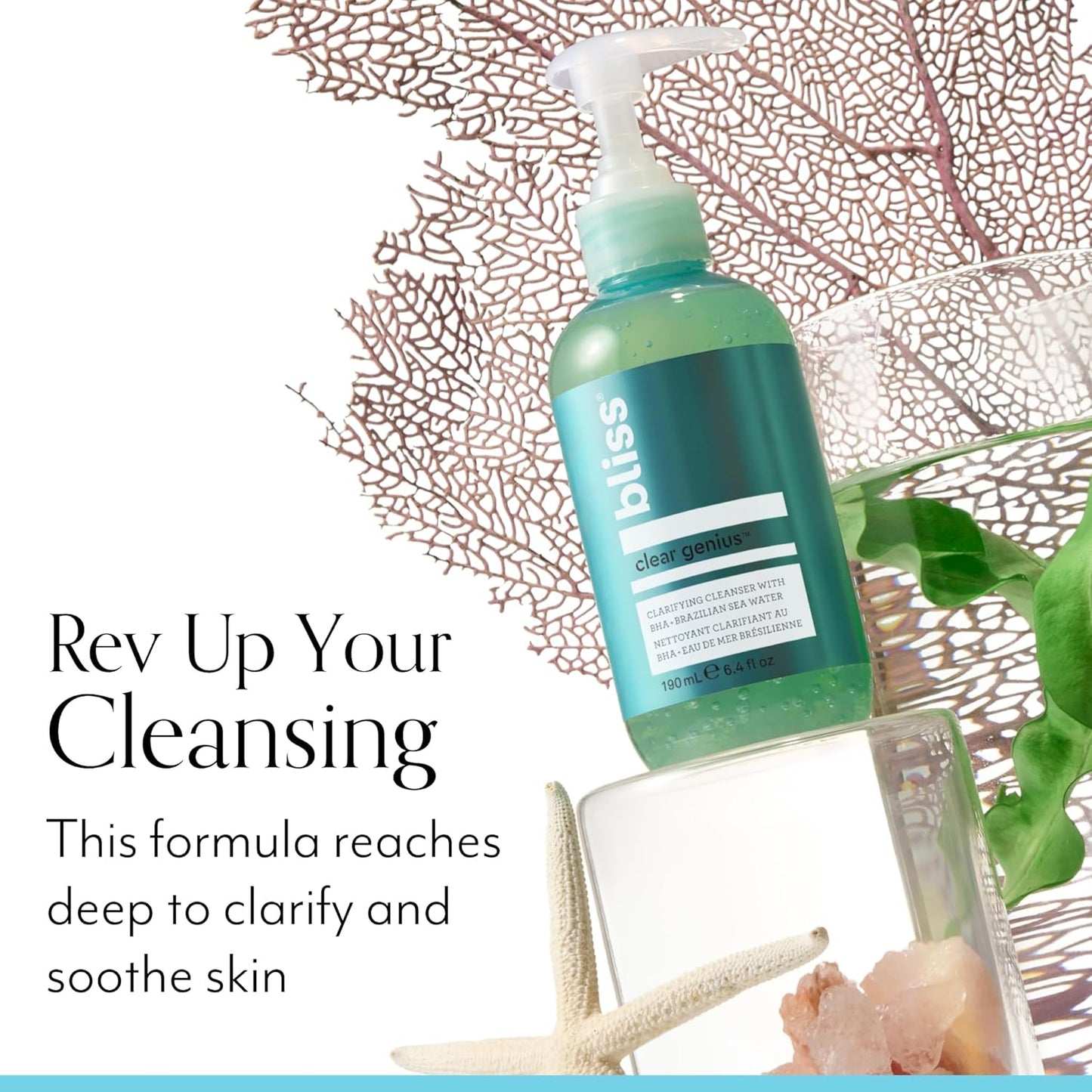 Bliss Acne-Prone Skin Bundle | Clear Genius Toner, BHA Spot Treatment & Clarifying Cleanser