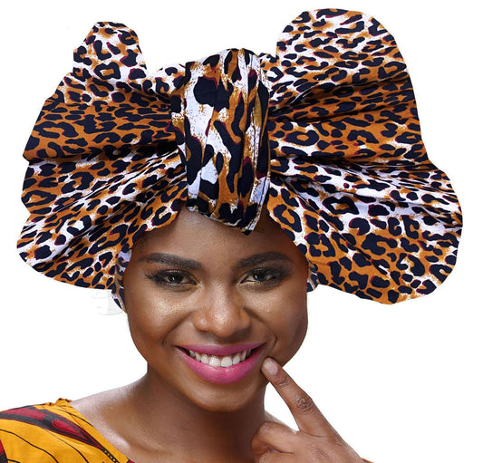 SHENBOLEN African Traditional Wax Print Head wrap Headwrap Scarf Tie,One Size (71in21in,Z25)