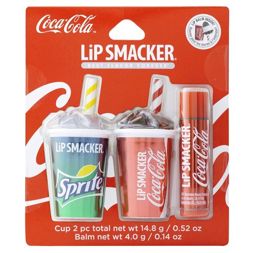 Lip Smacker Coca-Cola Collection | Kids' Lip Balm Trio - Coca-Cola & Sprite Flavors