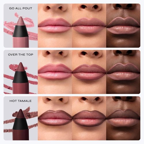 Milani Keep It Full Plumping Lip Liner - Long-Lasting Creamy Pencil for Fuller Lips - 8-Hour Wear, Vegan & Cruelty-Free
