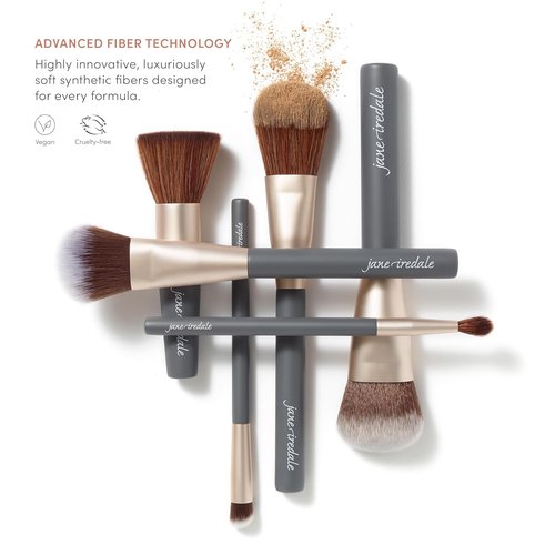 Jane Iredale Pro Series Concealer Brush - Small Angled Brush for Cream & Liquid Makeup | Vegan & Cruelty-Free