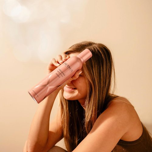 Nexxus Styling Hair Mousse - Volume Boosting Medium Hold with STYLEPROTECT Technology | 10.6 oz