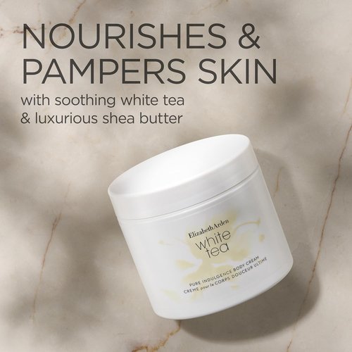 Elizabeth Arden White Tea Body Cream - Moisturizing Day & Night Cream for Dry Skin, 13.54 oz