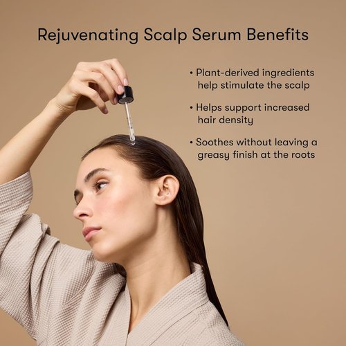 Odele Rejuvenating Scalp Serum - Rosemary & Vitamin E for Hair Density | 2 Fl Oz, All Hair Types