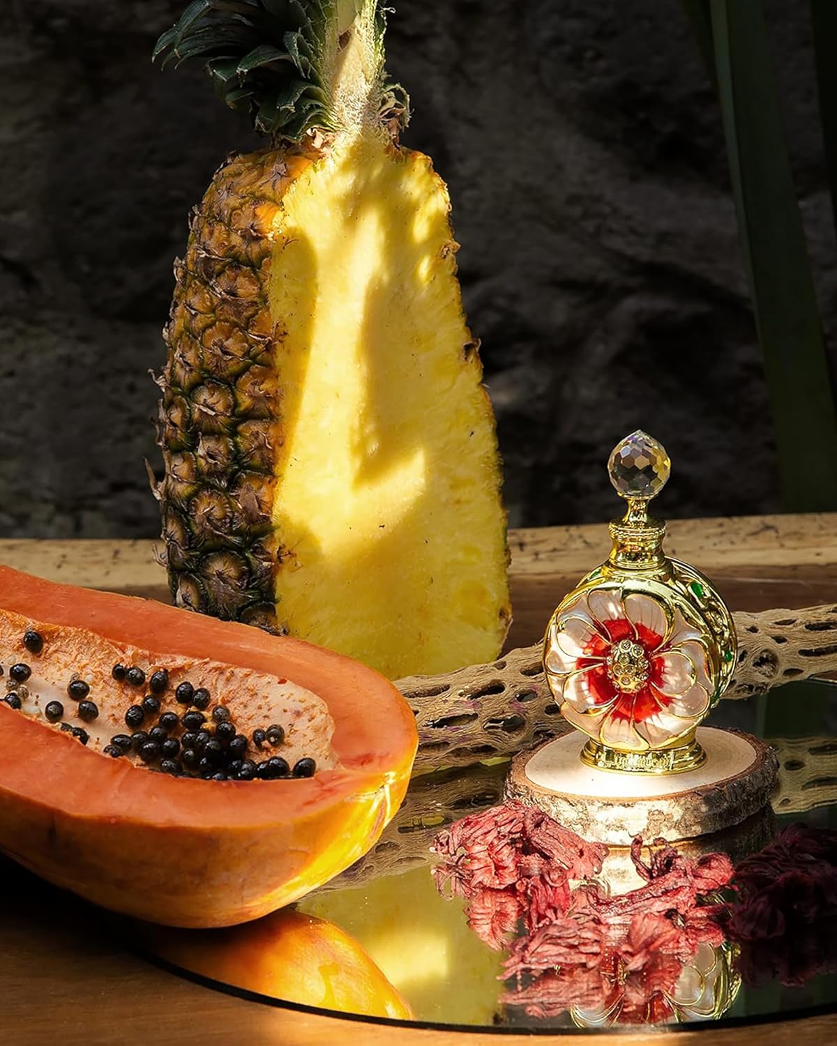 Swiss Arabian Layali Rouge - Long-Lasting Personal Perfume Oil - Seductive Signature Aroma - 0.5 Oz