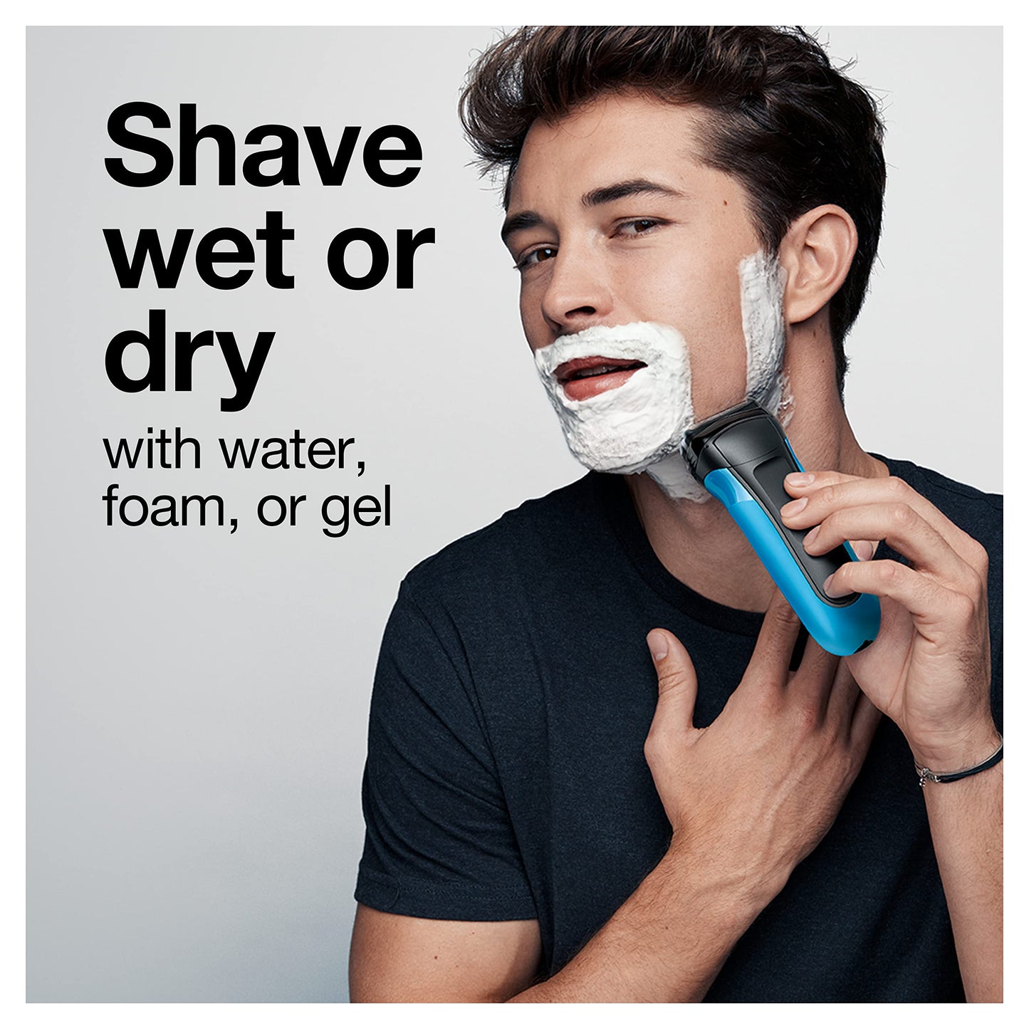 Braun Electric Razor for Men, Series 3 310s Electric Foil Shaver, Rechargeable, Wet & Dry