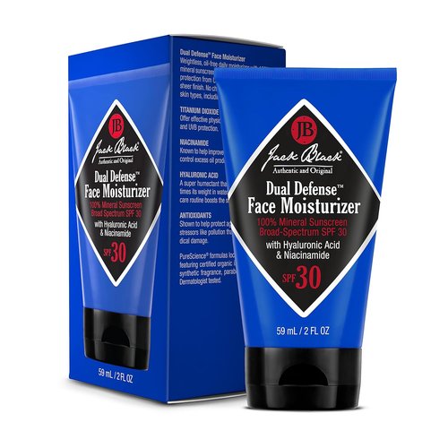Jack Black Dual Defense™ Face Moisturizer - Broad-Spectrum SPF 30 | 100% Mineral Protection