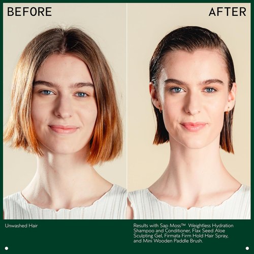 Aveda Flax Seed Aloe Strong Hold Sculpting Gel - Adds Shine & Control for Medium to Thick Hair | 8.5 Fl Oz