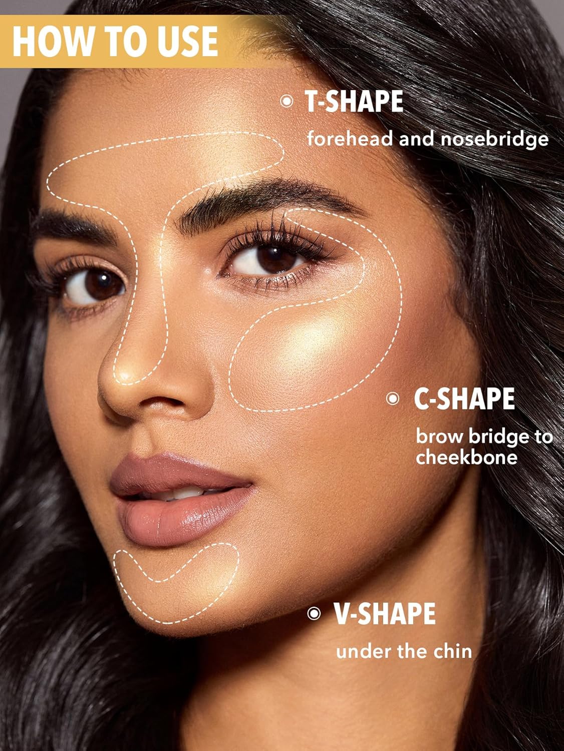 SheGlam Cream Highlighter Stick - Long Lasting, Brightening Non-Caking Makeup | Vanilla Frost