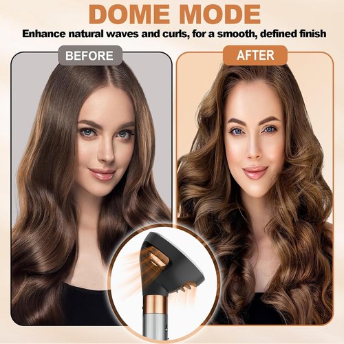 Dyson Wave Curl Diffuser Attachment - Upgraded Hair Diffuser Nozzle for Faster Curl Definition | Grey