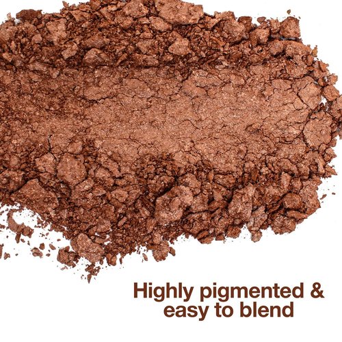 Palladio Baked Bronzer - Highly Pigmented & Easy to Blend | Shimmery Glow, Long-Lasting Tan