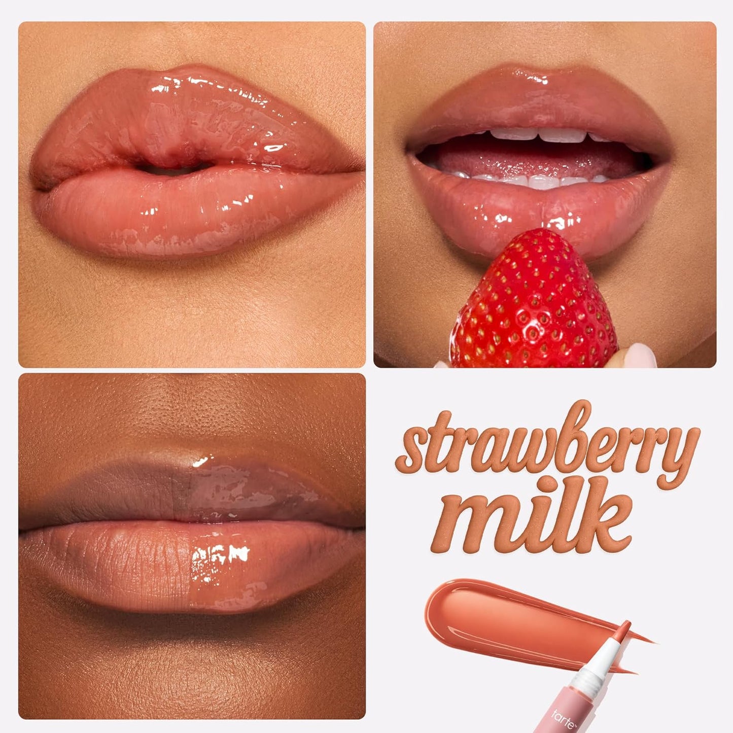 Tarte Maracuja Juicy Lip Gloss - Peptide-Infused Hydrating Balm | 12HR Moisture, Vegan & Cruelty-Free, Full Size