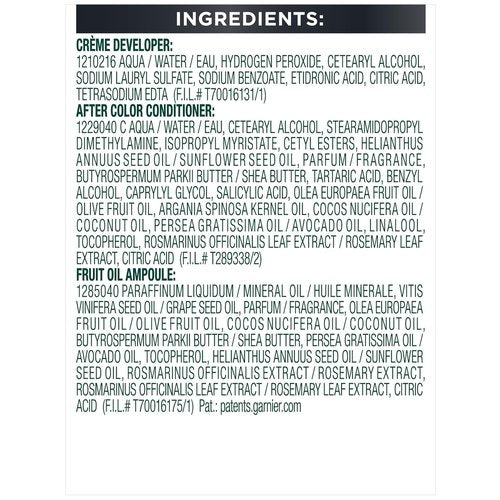 Garnier Hair Color Nutrisse Ultra Color Nourishing Creme, BL21 Blue Black (Blackberry Mojito) Permanent Hair Dye, 1 Count (Packaging May Vary)