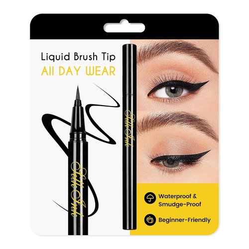 Regine Switzerland Liquid Eyeliner - Waterproof Vegan Formula in Classic Black