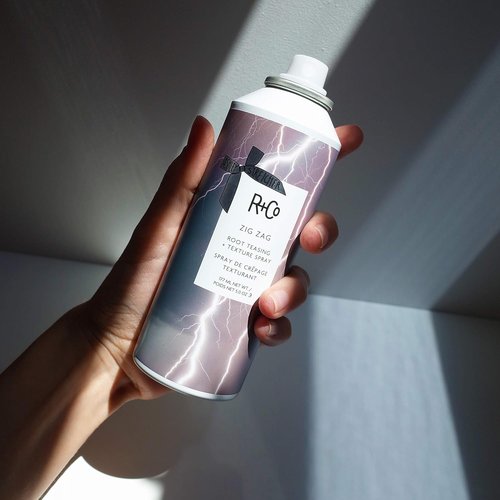 R+Co ZIG ZAG Root Teasing Spray - Volumizing Texture & Hold for All Hair Types, 5.2 oz