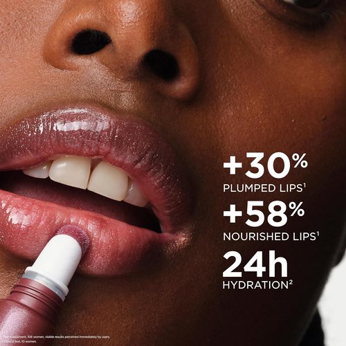 Clarins Lip Perfector - Peptide Plumping Hydrating Lip Gloss | Sheer Shimmer Finish | 0.35 Ounces