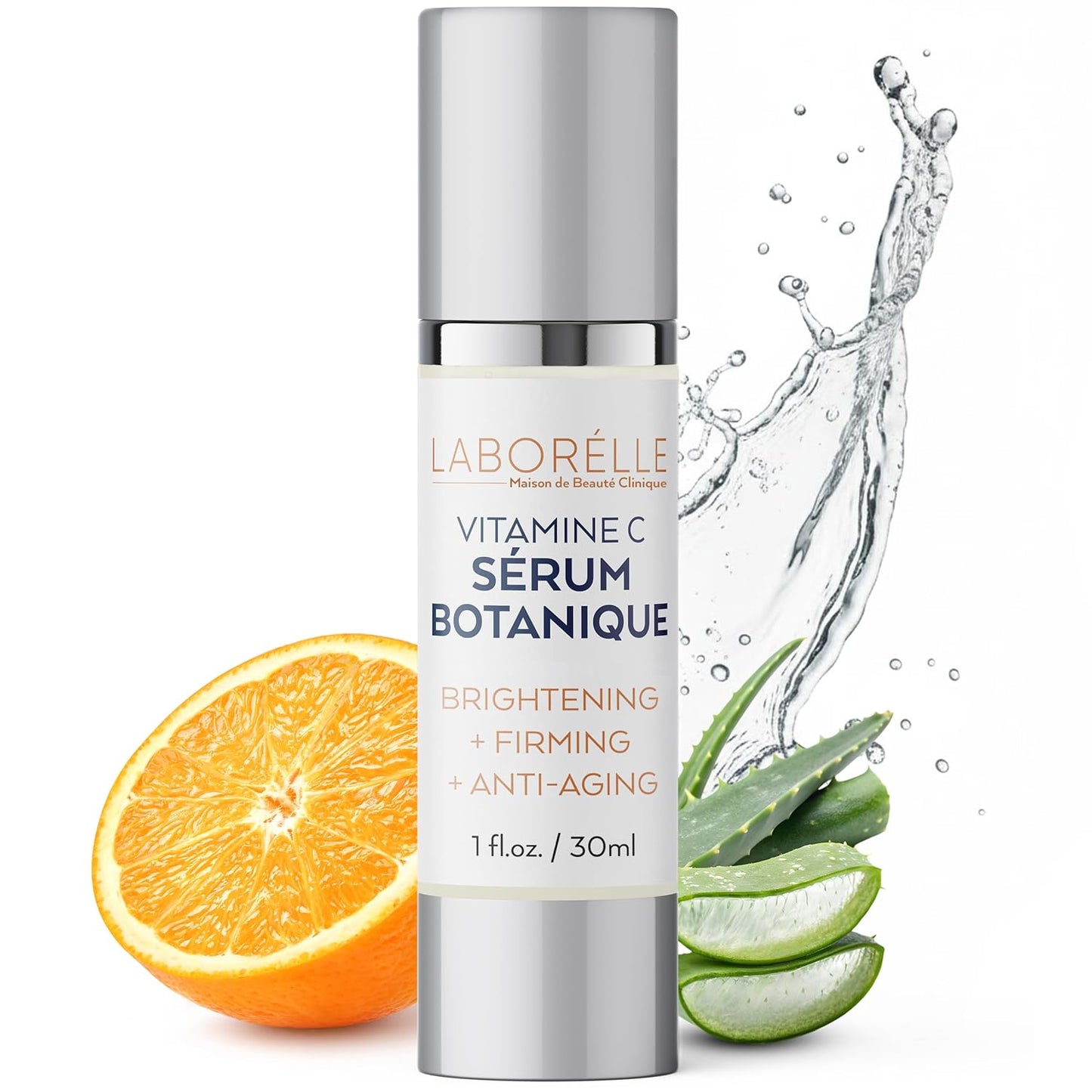 Skiennix Vitamin C Serum - Brightening & Hydrating Dark Spot Corrector with Vitamin E & Hyaluronic Acid (1 fl oz)