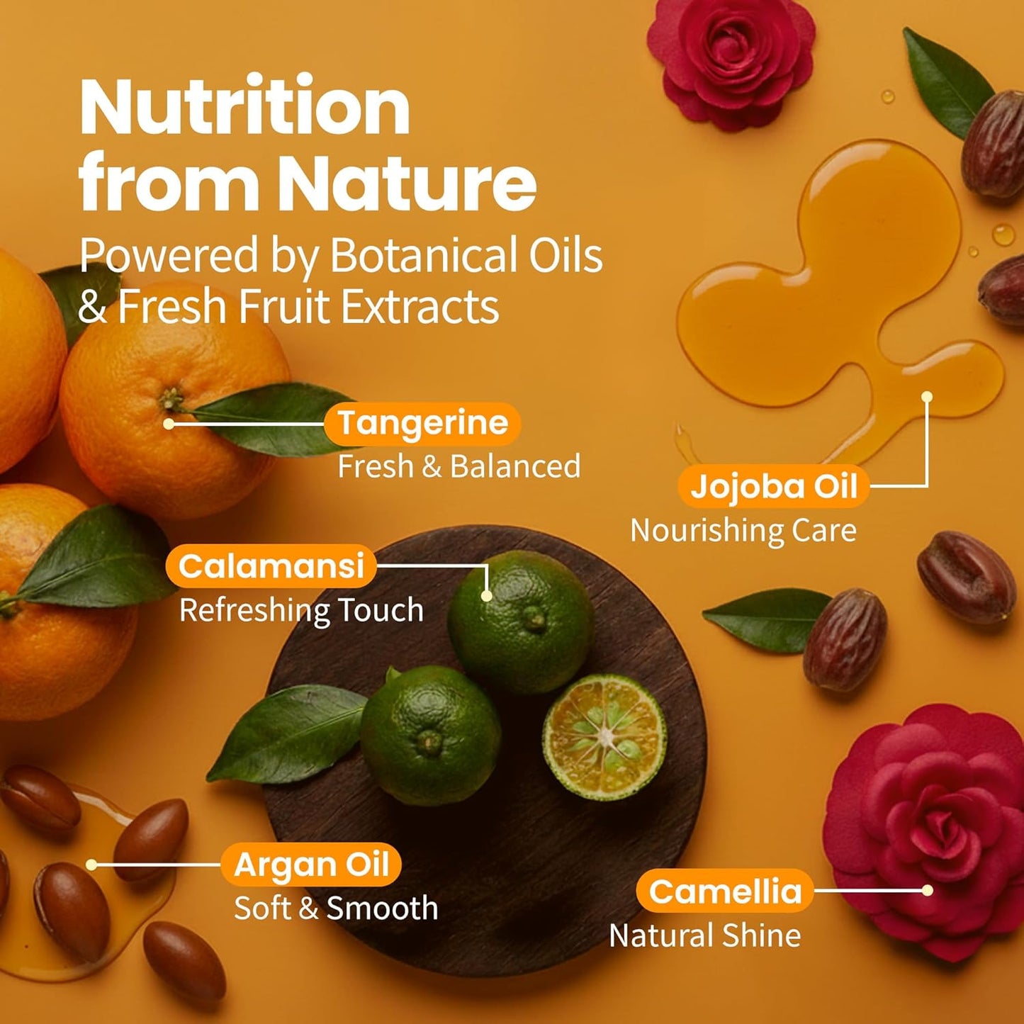 Skiennix Citrus Shampoo Bar - All-in-One Solid Shampoo & Body Wash with Argan & Jojoba Oils | Vegan, Sustainable Formula (3.5 oz)