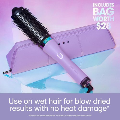 GHD Duet Blow Dry - Hair Dryer Brush for Wet to Blow Dried Styling | 3X Volume & 24-Hour Shine