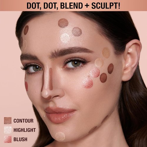 Charlotte Tilbury Beauty Light Wand - Soft-Focus Liquid Highlighter & Blush for Radiant Cheeks - Pearlescent Finish