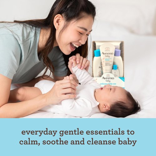 Aveeno Baby Daily Moisture Lotion - Hypoallergenic & Fragrance-Free for Sensitive Skin | 8 fl. oz