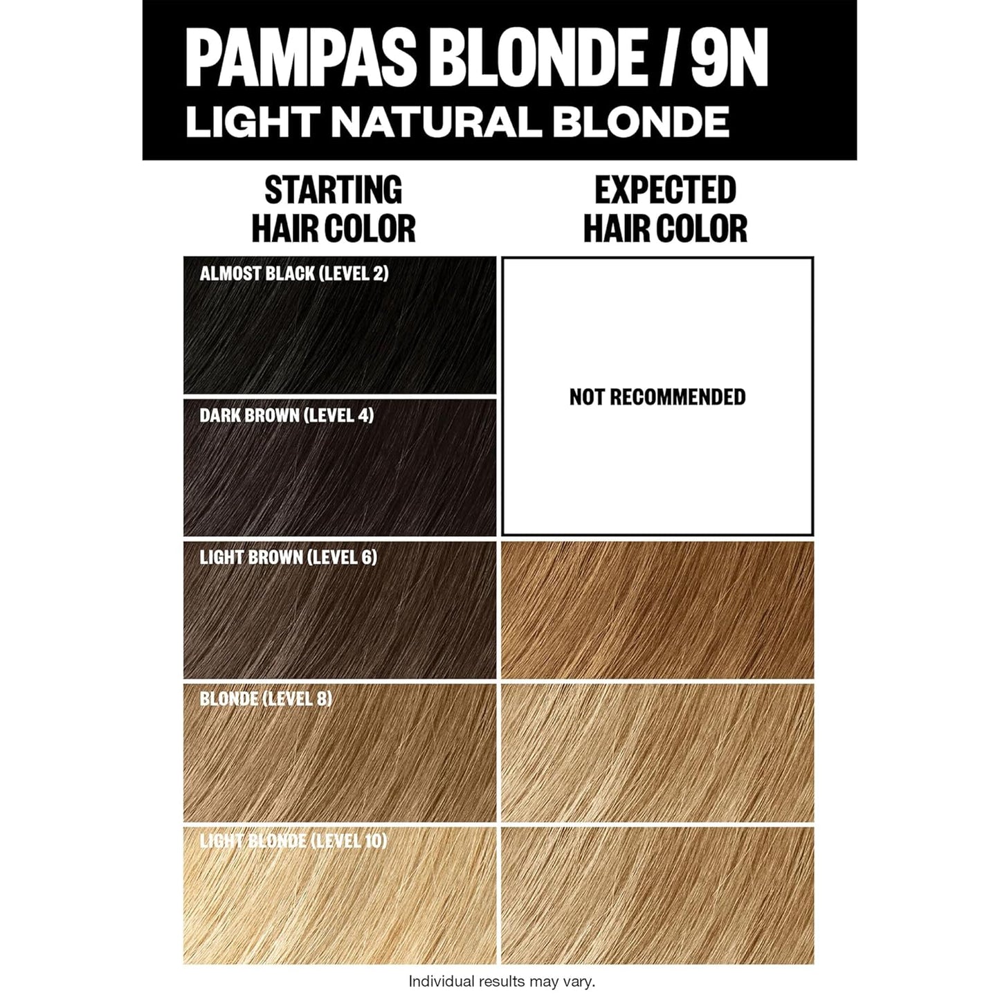 IGK Permanent Hair Dye Color Kit - 9N Pampas Blonde | 100% Gray Coverage, Strengthens & Adds Shine