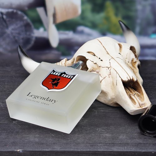Lane Frost Legendary Frosted Cologne for Men - Fresh Western Fragrance with Crisp Citrus and Woodsy Notes - Cool Masculine Cologne Spray for the Modern Authentic Cowboy - Long Lasting Men’s Scent