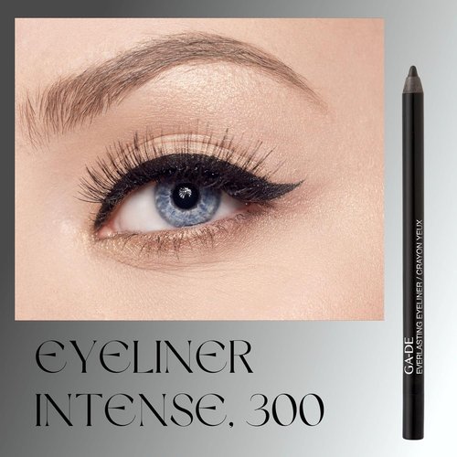 GA-DE Everlasting Eyeliner - Intense Waterproof & Smudge-Proof Formula - 0.04 oz for Precise or Smoky Looks