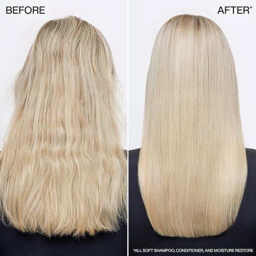 Redken All Soft Shampoo and Conditioner Set For Dry or Brittle Hair - Provides Intense Softness and Shine With Argan Oil, 10.1 Fl Oz